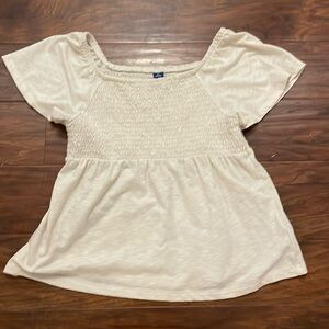 Girls Old Navy Smocked, Flutter Sleeve